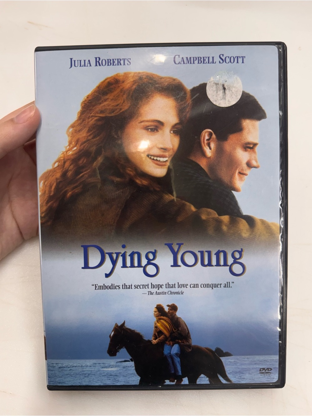 Dying Young (DVD, 1991, Widescreen) Julia Roberts, Campbell Scott Tested